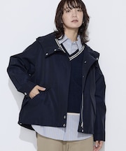 キュプラ綿グログラン マウンテンパーカー