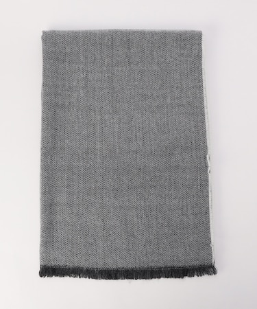 ヘリンボーン柄ストール