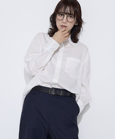 〔 +サイズ 〕 ソフトタイプライター シャツ