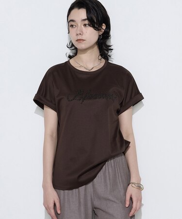 〔 TALLサイズ 〕 コットンスムース パールTシャツ