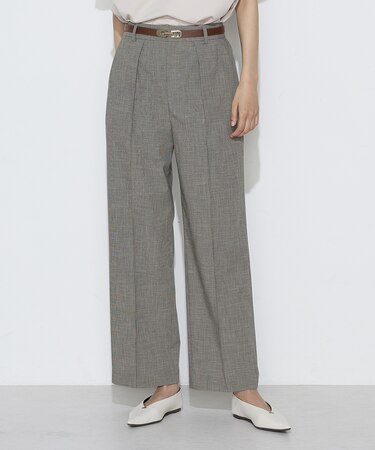 ストレッチミニ千鳥 パンツ