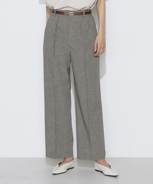 ストレッチミニ千鳥 パンツ