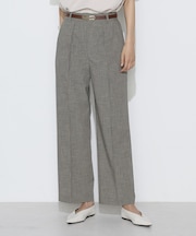 〔 TALLサイズ 〕 ストレッチミニ千鳥 パンツ