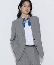 ストレッチミニ千鳥 ジャケット