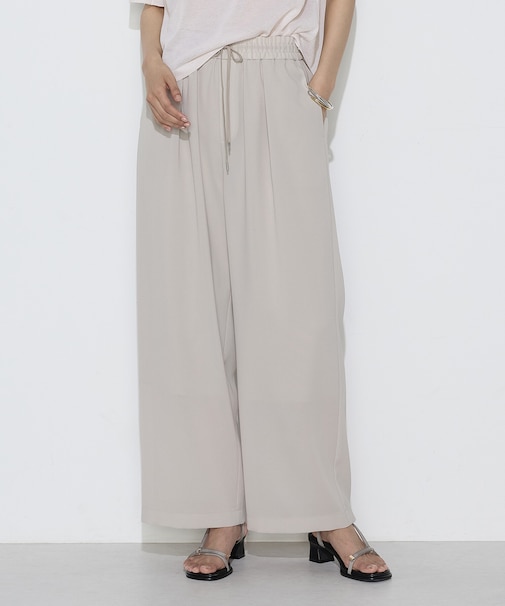 〔 Sサイズ 〕 トリポリカラミ ワイドパンツ