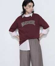 ヴィンテージプレーティング天竺 ロゴプリントTシャツ
