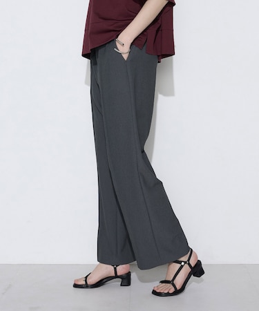 2WAYストレッチツイルストレートパンツ
