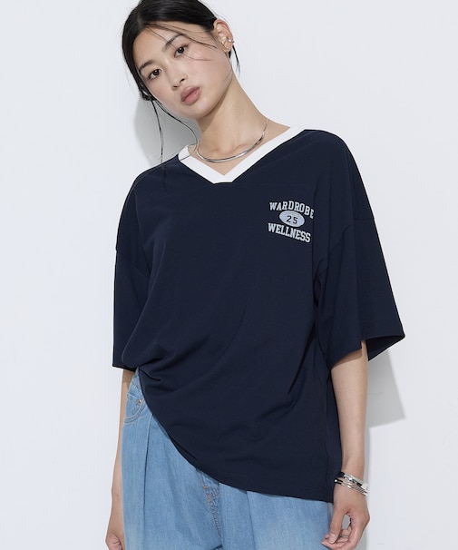 ヴィンテージレアルツイストライト プリントTシャツ