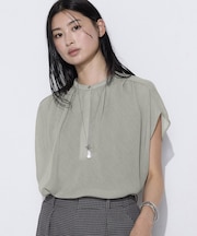 〔 TALLサイズ 〕 【セットアップ対応】【RE:撚】トリアセクールスラブ ブラウス