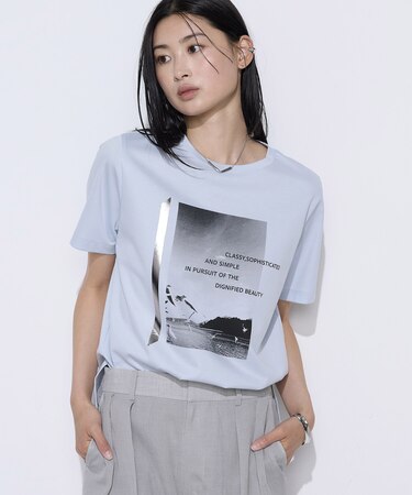 〔 TALLサイズ 〕 スーピマコットンポンチ Tシャツ