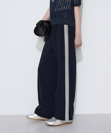 ストレッチダブルクロス トラックパンツ