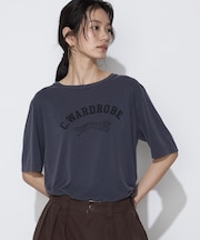 フィブリル天竺 ジャガープリントTシャツ