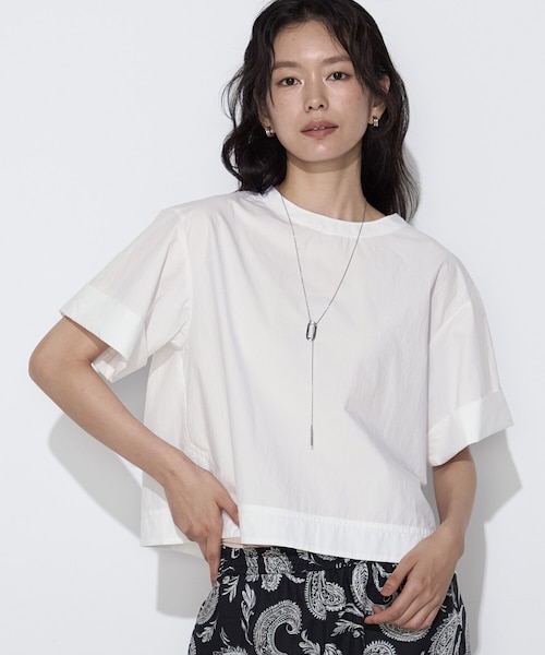 OHMIタイプライター 半袖シャツ｜コムサの通販｜&mall（アンドモール