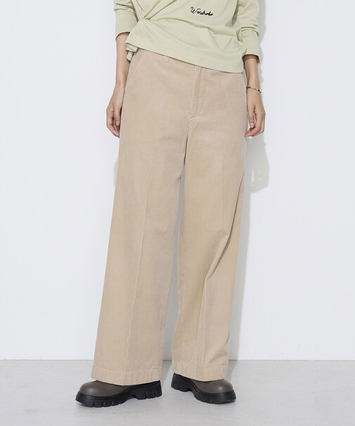 【セットアップ対応】コットンコーデュロイ パンツ