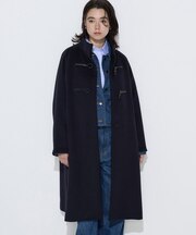 アンゴラショートフリースダッフルコート