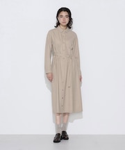 フレクシスウールサキソニー シャツワンピース