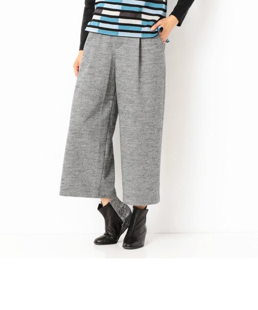 千鳥柄ジャージガウチョパンツ