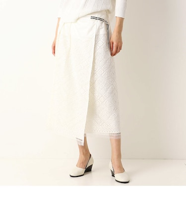 ウクライナ風リバーレース巻きスカート