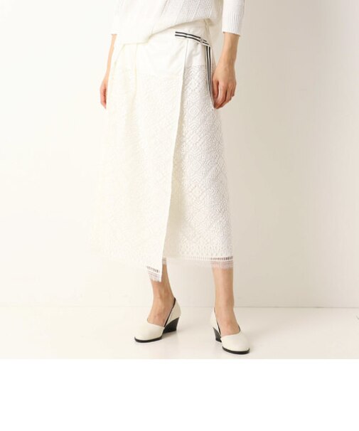 ウクライナ風リバーレース巻きスカート