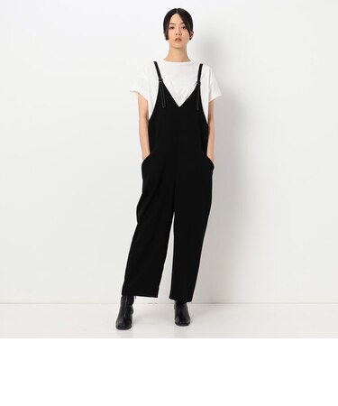 【洗える】ぷるさらクロス 大人のサロペット