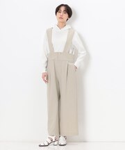 〔 +サイズ 〕 2WAYツイル オトナサロペット