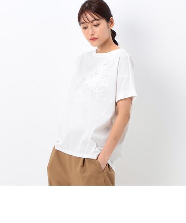 〔 +サイズ 〕 【洗える】プレーティング天竺 手書きプリントTシャツ