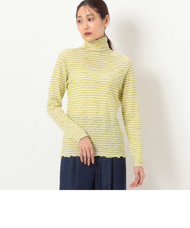 くしゅっボーダー カットソー