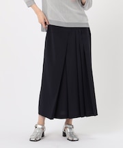 ストレッチタッサー ランダムプリーツスカート