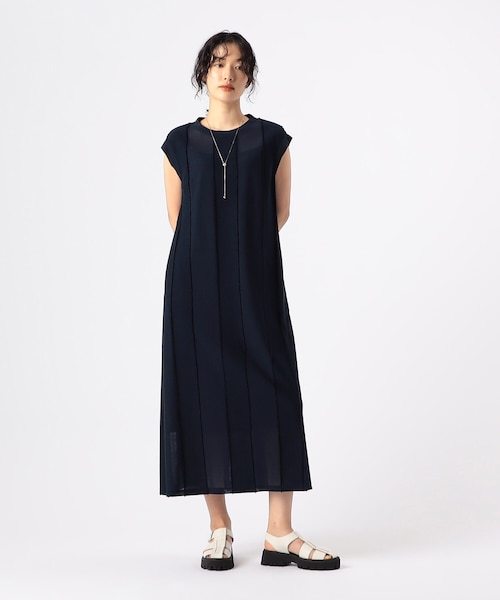 ストレッチタフタ シャツドレス｜ギャバジンK．Tの通販｜&mall