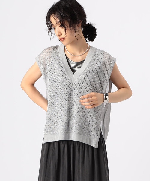 サイズ 〕 ジャカード アーガイルニットセーター｜ギャバジンK．Tの