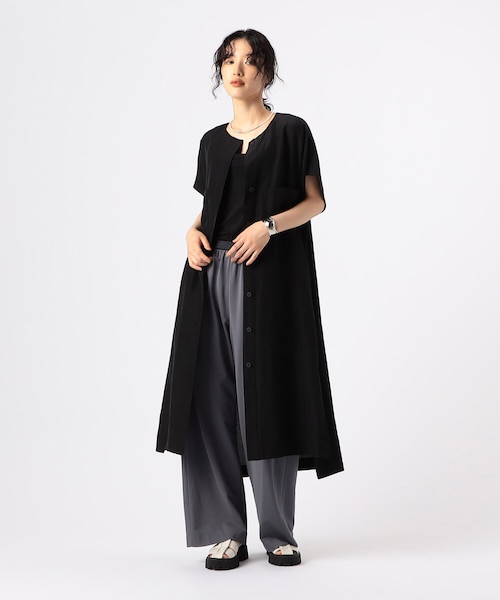 やわらかメルトン ノーカラージレ｜ギャバジンK．Tの通販｜&mall