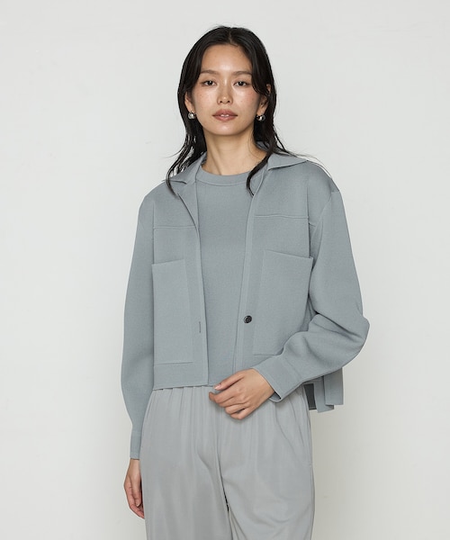 サイズ 〕 二重織サテン フード付きブルゾン｜ギャバジンK．Tの通販