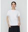 〔 +サイズ 〕 プレーティング天竺 袖シアーTシャツ
