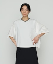 プレーティング天竺 テントライン プルオーバー