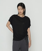 〔 +サイズ 〕 和紙ジャージー ドローイングTシャツ