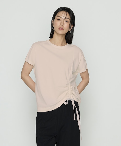 〔 +サイズ 〕 和紙ジャージー ドローイングTシャツ