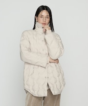 ステンカラー ダウン コート