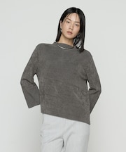 ストレッチモール マシュマロニットミラノリブセーター