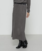 〔 +サイズ 〕 ニットコール タイトスカート