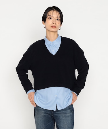 ニットコール レイヤードセーター