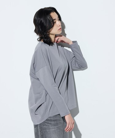 〔 +サイズ 〕 80ポンチ ゆったりプルオーバー