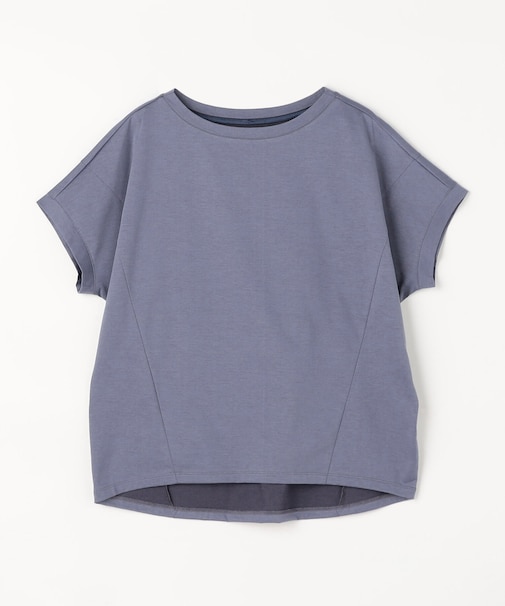 〔 +サイズ 〕 プレーティング天竺 ゆったりプルオーバー