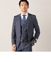 【CERUTTI GENOVA】シャンブレーツイル　セットアップジャケット