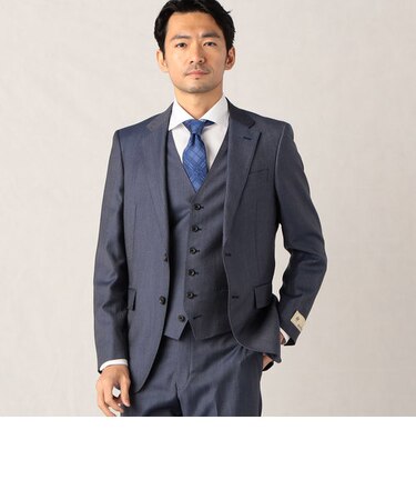 【CERUTTI GENOVA】シャンブレーツイル　セットアップジャケット