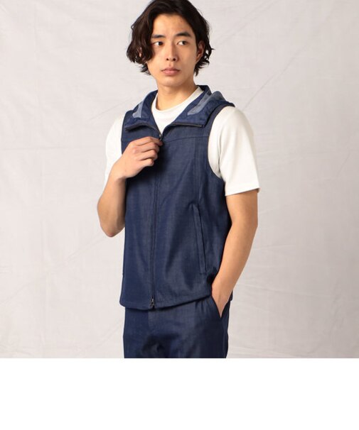 空色セットフード付ベスト