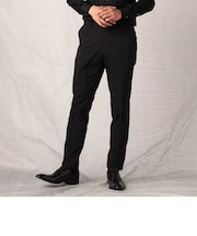 ポリエステルドビークロス　マイクロブロックチェック　セットアップスラックス