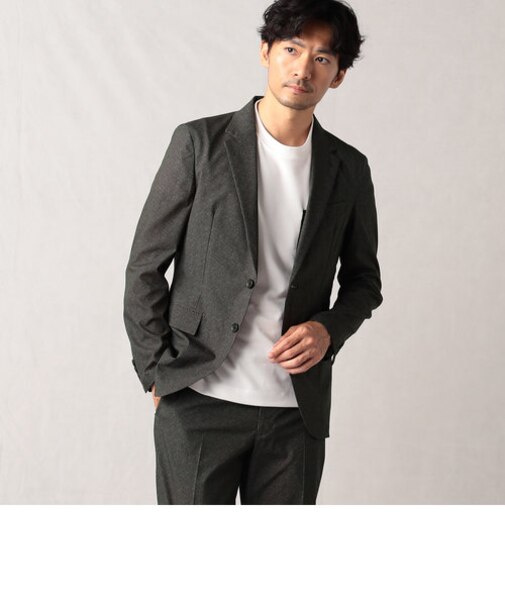 【Dot Air/ドットエア】マイクロハウンドトゥース　セットアップジャケット