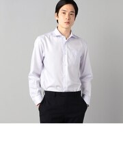 【形態安定】市松柄ドレスシャツ 24ss