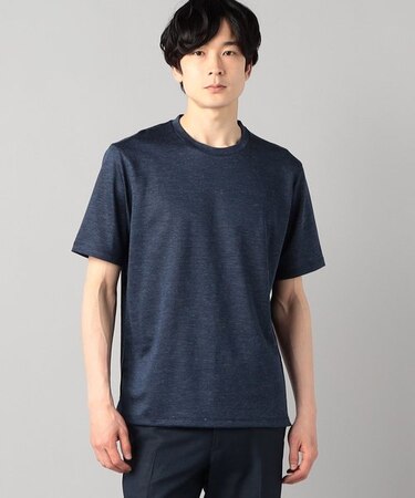 麻プレーティングジャージー　Tシャツ