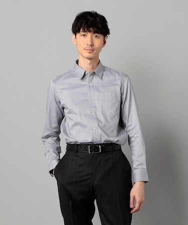 コットンオックス レギュラーカラーシャツ